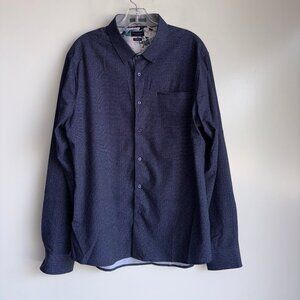 7 Diamonds 4 Way Stretch Long Sleeve Shirt Men's Large